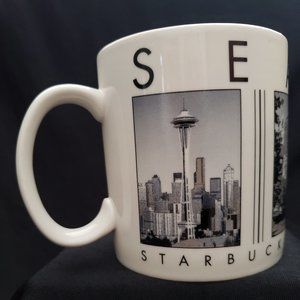 Seattle City Scenes 18 oz Barista Mugs